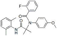 Benzamide, N-[2-[(2,6-dimethylphenyl)amino]-1,1-dimethyl-2-oxoethyl]-2-fluoro-N-(4-methoxyphenyl)- (9CI) CAS#: 443904-21-0