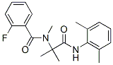 Benzamide, N-[2-[(2,6-dimethylphenyl)amino]-1,1-dimethyl-2-oxoethyl]-2-fluoro-N-methyl- (9CI) CAS#: 444146-52-5