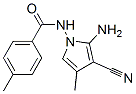 Benzamide, N-(2-amino-3-cyano-4-methyl-1H-pyrrol-1-yl)-4-methyl- (9CI) CAS#: 453587-58-1