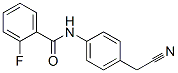 Benzamide, N-[4-(cyanomethyl)phenyl]-2-fluoro- (9CI) CAS#: 524051-87-4