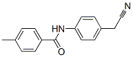 Benzamide, N-[4-(cyanomethyl)phenyl]-4-methyl- (9CI) CAS#: 524051-78-3