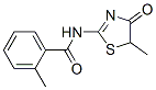 Benzamide, N-(4,5-dihydro-5-methyl-4-oxo-2-thiazolyl)-2-methyl- (9CI) CAS#: 543696-70-4