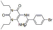 Benzamide, N-(6-amino-1,2,3,4-tetrahydro-2,4-dioxo-1,3-dipropyl-5-pyrimidinyl)-4-bromo- CAS#: 409345-41-1