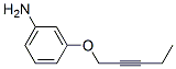 Benzenamine, 3-(2-pentynyloxy)- (9CI) CAS#: 453593-33-4