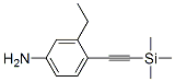 Benzenamine, 3-ethyl-4-[(trimethylsilyl)ethynyl]- (9CI) CAS#: 546112-58-7