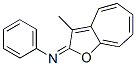Benzenamine,  N-(3-methyl-2H-cyclohepta[b]furan-2-ylidene)-  (9CI) CAS#: 452916-47-1