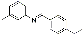 Benzenamine, N-[(4-ethylphenyl)methylene]-3-methyl- (9CI) CAS#: 405287-65-2