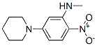 Benzenamine, N-methyl-2-nitro-5-(1-piperidinyl)- (9CI) CAS#: 591735-92-1
