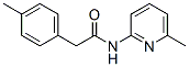 Benzeneacetamide, 4-methyl-N-(6-methyl-2-pyridinyl)- (9CI) CAS#: 599162-59-1