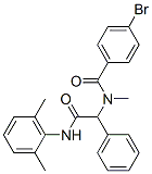 Benzeneacetamide, alpha-[(4-bromobenzoyl)methylamino]-N-(2,6-dimethylphenyl)- (9CI) CAS#: 497847-75-3