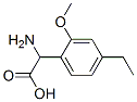 Benzeneacetic acid, alpha-amino-4-ethyl-2-methoxy- (9CI) CAS#: 500695-58-9