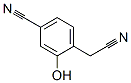 Benzeneacetonitrile, 4-cyano-2-hydroxy- (9CI) CAS#: 538342-37-9