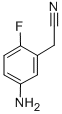 Benzeneacetonitrile, 5-amino-2-fluoro- (9CI) CAS#: 519059-10-0