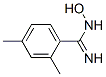 Benzenecarboximidamide, N-hydroxy-2,4-dimethyl- (9CI) CAS#: 52400-13-2