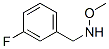 Benzenemethanamine, 3-fluoro-N-methoxy- (9CI) CAS#: 543730-70-7