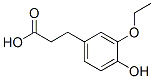 Benzenepropanoic acid, 3-ethoxy-4-hydroxy- (9CI) CAS#: 474940-58-4