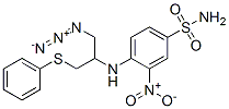 Benzenesulfonamide,  4-[[1-(azidomethyl)-2-(phenylthio)ethyl]amino]-3-nitro- CAS#: 406235-11-8