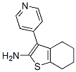 Benzo[b]thiophen-2-amine, 4,5,6,7-tetrahydro-3-(4-pyridinyl)- (9CI) CAS#: 438252-47-2