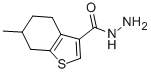 Benzo[b]thiophene-3-carboxylic acid, 4,5,6,7-tetrahydro-6-methyl-, hydrazide (9CI) CAS#: 438211-60-0