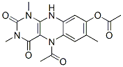 Benzo[g]pteridine-2,4(1H,3H)-dione,  5-acetyl-8-(acetyloxy)-5,10-dihydro-1,3,7-trimethyl- CAS#: 59048-08-7