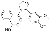 Benzoic acid, 2-[[2-(3,4-dimethoxyphenyl)-3-thiazolidinyl]carbonyl]- (9CI) CAS#: 499986-54-8