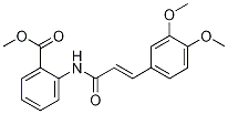 Benzoic acid, 2-[[3-(3,4-diMethoxyphenyl)-1-oxo-2-propenyl]aMino]-, Methyl ester CAS#: 53902-20-8