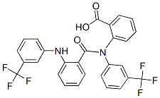 Benzoic  acid,  2-[[3-(trifluoromethyl)phenyl][2-[[3-(trifluoromethyl)phenyl]amino]benzoyl]amino]- CAS#: 55969-55-6