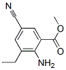 Benzoic acid, 2-amino-5-cyano-3-ethyl-, methyl ester (9CI) CAS#: 403841-96-3