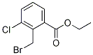 Benzoic acid, 2-(broMoMethyl)-3-chloro-, ethyl ester CAS#: 56427-72-6