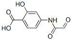 Benzoic acid, 2-hydroxy-4-[(oxoacetyl)amino]- (9CI) CAS#: 501678-21-3