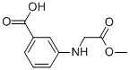 Benzoic acid, 3-[(2-methoxy-2-oxoethyl)amino]- (9CI) CAS#: 418788-94-0