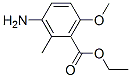 Benzoic acid, 3-amino-6-methoxy-2-methyl-, ethyl ester (9CI) CAS#: 442903-53-9