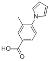 Benzoic acid, 3-methyl-4-(1H-pyrrol-1-yl)- (9CI) CAS#: 593272-74-3