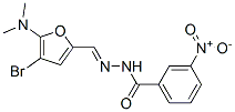 Benzoic  acid,  3-nitro-,  [[4-bromo-5-(dimethylamino)-2-furanyl]methylene]hydrazide  (9CI) CAS#: 471286-59-6