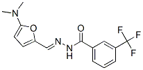 Benzoic  acid,  3-(trifluoromethyl)-,  [[5-(dimethylamino)-2-furanyl]methylene]hydrazide  (9CI) CAS#: 471286-27-8