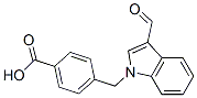 Benzoic acid, 4-[(3-formyl-1H-indol-1-yl)methyl]- (9CI) CAS#: 592546-71-9
