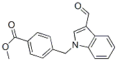 Benzoic acid, 4-[(3-formyl-1H-indol-1-yl)methyl]-, methyl ester (9CI) CAS#: 592546-73-1