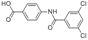 Benzoic acid, 4-[(3,5-dichlorobenzoyl)amino]- CAS#: 54057-49-7