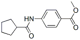 Benzoic acid, 4-[(cyclopentylcarbonyl)amino]-, methyl ester (9CI) CAS#: 540531-66-6