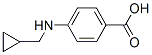 Benzoic acid, 4-[(cyclopropylmethyl)amino]- (9CI) CAS#: 518336-13-5