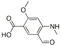 Benzoic acid, 5-formyl-2-methoxy-4-(methylamino)- (9CI) CAS#: 483304-02-5