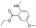 Benzoic acid, 5-methoxy-2-(methylamino)-, ethyl ester (9CI) CAS#: 485810-84-2