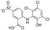 Benzoic  acid,  5-nitro-2-[(2,3,5-trichloro-6-hydroxyphenyl)amino]- CAS#: 54255-60-6