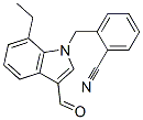 Benzonitrile, 2-[(7-ethyl-3-formyl-1H-indol-1-yl)methyl]- (9CI) CAS#: 593237-01-5