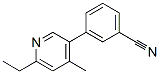 Benzonitrile, 3-(6-ethyl-4-methyl-3-pyridinyl)- (9CI) CAS#: 579475-86-8