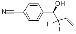 Benzonitrile, 4-[(1R)-2,2-difluoro-1-hydroxy-3-butenyl]- (9CI) CAS#: 505068-89-3