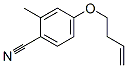 Benzonitrile, 4-(3-butenyloxy)-2-methyl- (9CI) CAS#: 449174-85-0