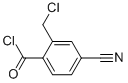 Benzoyl chloride, 2-(chloromethyl)-4-cyano- (9CI) CAS#: 445312-07-2