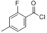 Benzoyl chloride, 2-fluoro-4-methyl- (9CI) CAS#: 59189-98-9