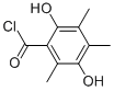 Benzoyl chloride, 2,5-dihydroxy-3,4,6-trimethyl- (9CI) CAS#: 408338-75-0